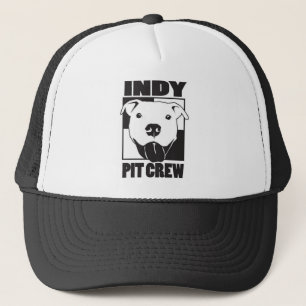 Indy Gruben-Crew-Logo-Fernlastfahrer-Hut Truckerkappe