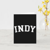 Indy Karte (Gelbe Blume)