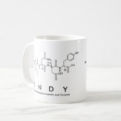 Indy Peptid-Namen-Tasse Kaffeetasse (Vorderseite Links)