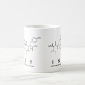 Indy Peptid-Namen-Tasse Kaffeetasse (Mittel)