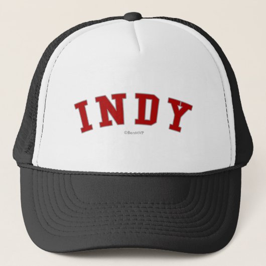 Indy Truckerkappe (Vorderseite)