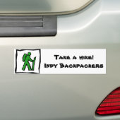 Indy Wanderer-Autoaufkleber Autoaufkleber (Auf Auto)