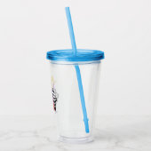 Indycar Race Chick Acryltrinkbecher (Links)
