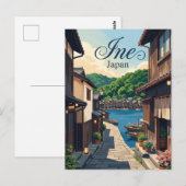 Ine Japan Postkarte (Vorne/Hinten)