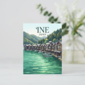 Ine no Funaya Japan Postkarte (Stehend Vorderseite)