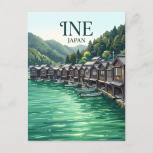 Ine no Funaya Japan Postkarte