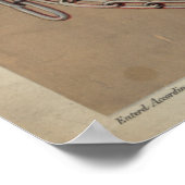 Inebriates Vintage Vorliebe für Amerika Poster (Ecke)