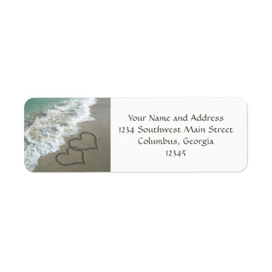 Ineinander greifende Sandhöre am Strand (Vorne)