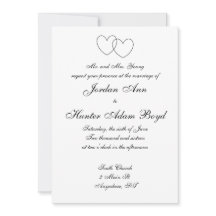 "Ineinander greifenherz-" Einladungen