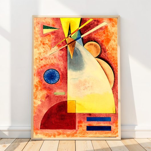 Ineinander vernetzen, Kandinsky 1928 Poster