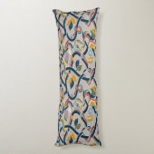 Ineinander verwobene Reben in lebendiger Harmonie Seitenschläferkissen (Rückseite (Vertikal))