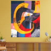 Ineinandergreifender Horizont Leinwanddruck (Insitu (Wohnzimmer))