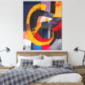 Ineinandergreifender Horizont Leinwanddruck (Insitu (Schlafzimmer))