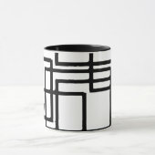 Ineinandergreifender schwarze tasse (Zentrum)