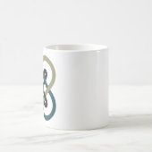 Ineinandergreifender X-Klassiker-Mug Kaffeetasse (Mittel)
