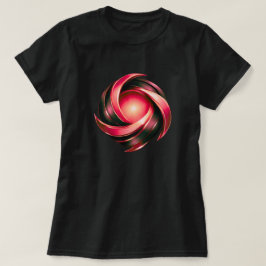 Ineinandergreifendes Bogen-Emblem-Grafik | Moderne T-Shirt