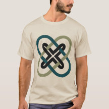 Ineinandergreifendes X Herren T-Shirt 