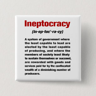 Ineptocracy Button