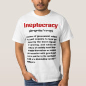 Ineptocracy Definitions-T - Shirt (Vorderseite)