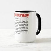 Ineptocracy Definitions-Tasse Tasse (VorderseiteRechts)