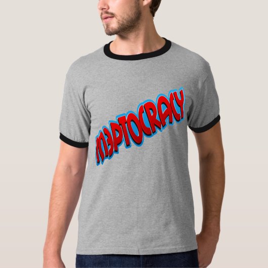 Ineptocracy Definitions-vorderer und hinterer T - T-Shirt (Vorderseite)