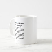 Ineptocracy Kaffeetasse (Vorderseite Links)