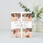 Inexpensive 4 Photos Collage Minimalist Branches (Stehend Vorderseite)