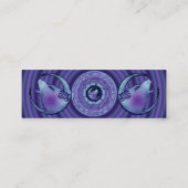 Inez NachtVisitenkarten Mini Visitenkarte (Rückseite)