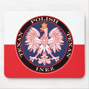 Inez Polish Texan Mousepad