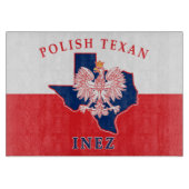 Inez Polish Texan Schneidebrett (Vorderseite)