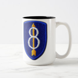 Inf Div Infanterie ID veterans Deutschland Zweifarbige Tasse