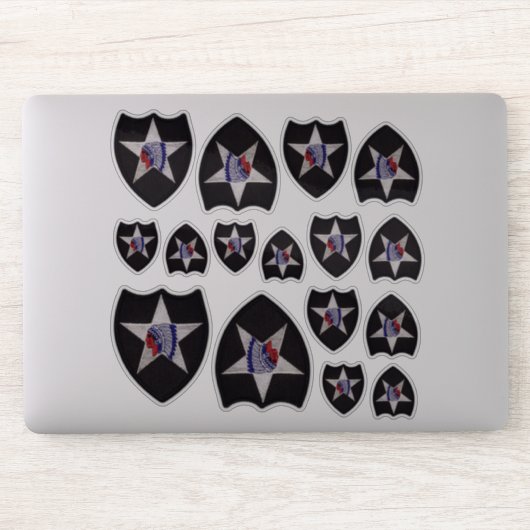 INF Infanterieabteilung Indischer Leiter Aufkleber (Computer)