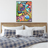 InFancy By Squid Fear City Leinwanddruck (Insitu (Schlafzimmer))