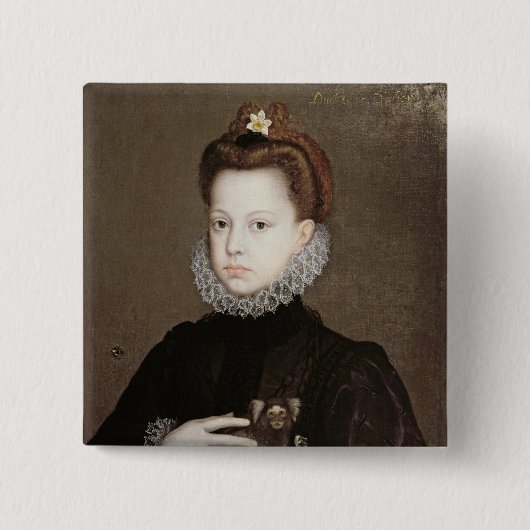 Infanta-Isabella Clara Eugenia Button (Vorderseite)