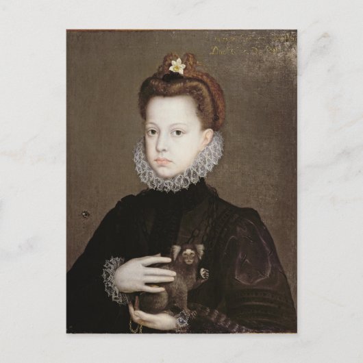 Infanta Isabella Clara Eugenia Postkarte (Vorderseite)
