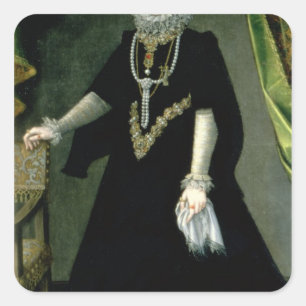 Infanta-Isabella Clara Eugenia Quadratischer Aufkleber