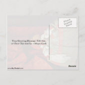 Infanta Margarita als Mädchen von Diego Velazquez Postkarte (Rückseite)