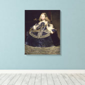 Infanta Margarita in Blue, 1659 Leinwanddruck (Insitu (Holzboden))