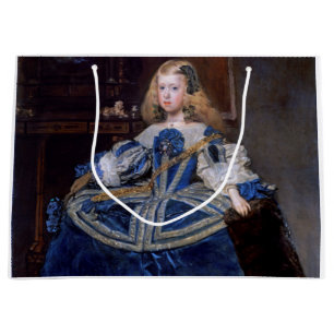 Infanta Margarita Teresa Blue Dress, Velazquez Große Geschenktüte
