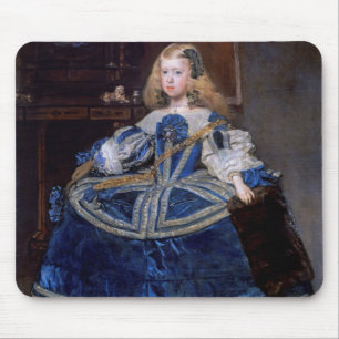 Infanta Margarita Teresa Blue Dress, Velazquez Mousepad