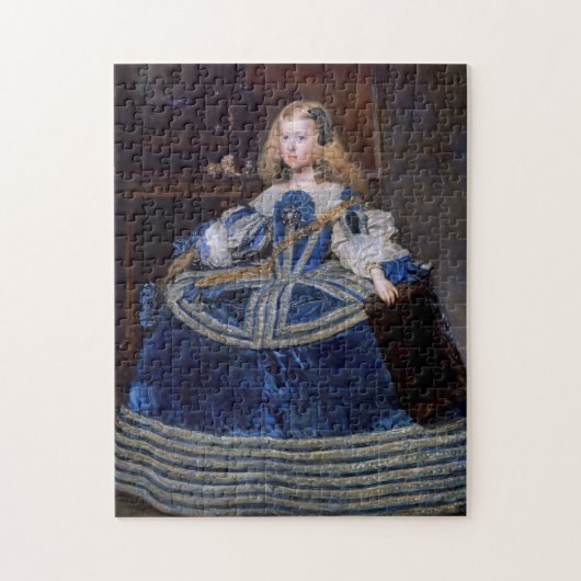 Infanta Margarita Teresa Blue Dress, Velazquez Puzzle (Vertikal)