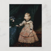 Infanta Margarita Therese Postkarte (Vorderseite)