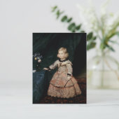 Infanta Margarita Therese Postkarte (Stehend Vorderseite)