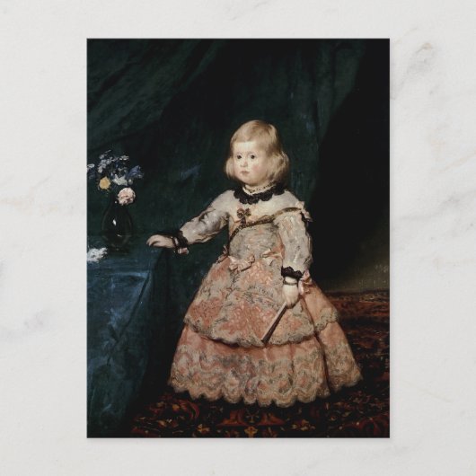 Infanta Margarita Therese Postkarte (Vorderseite)