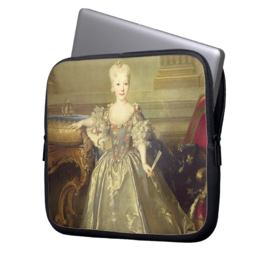 Infanta Maria Ana Victoria de Borbón, 1724 (Öl an Laptopschutzhülle (Vorderseite Links)
