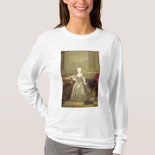Infanta Maria Ana Victoria de Borbón, 1724 (Öl an T-Shirt (Vorderseite)