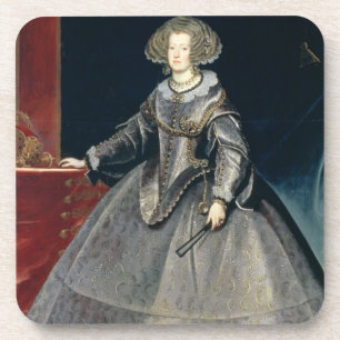 Infanta Maria Theresa (1638-83) c.1646 (Öl kann a Getränkeuntersetzer