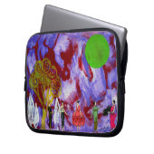 Infanta's Moonlight Garden Party von Michael Moffa Laptopschutzhülle (Vorderseite Links)