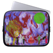 Infanta's Moonlight Garden Party von Michael Moffa Laptopschutzhülle (Vorderseite)