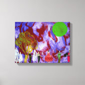 Infanta's Moonlight Garden Party von Michael Moffa Leinwanddruck (Vorderseite)